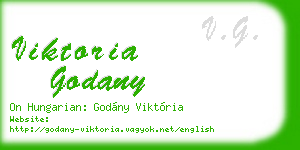 viktoria godany business card